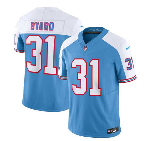 Men & Women & Youth Tennessee Titans #31 Kevin Byard Blue White 2023 F.U.S.E. Vapor Limited Throwback Jersey,We sell and wholesale Men & Women & Youth Tennessee Titans #31 Kevin Byard Blue White 2023 F.U.S.E. Vapor Limited Throwback Jersey on line form chian!